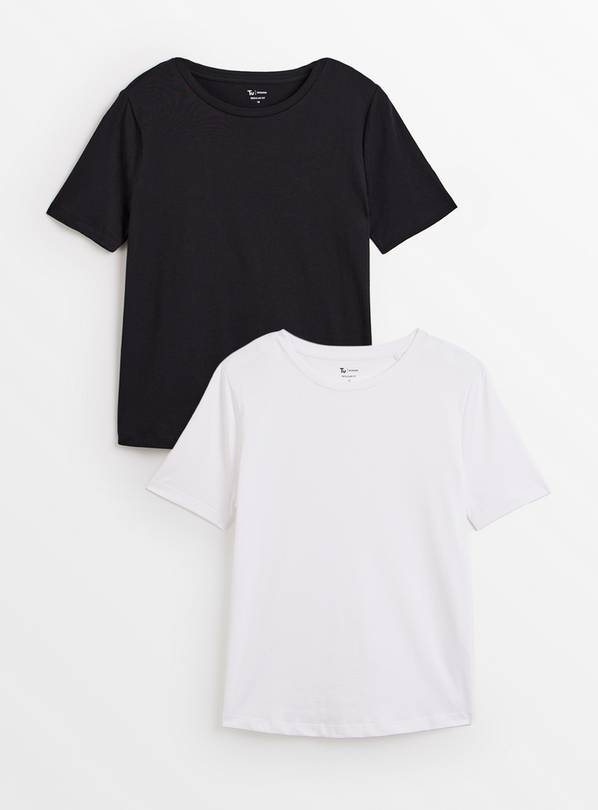 Black & White T-Shirt 2 Pack 16